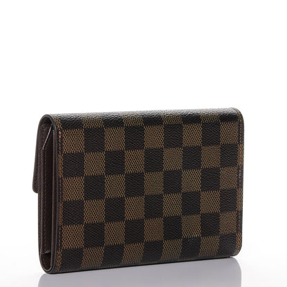 Louis Vuitton Damier Ebene Porte Tresor Etui Papier Wallet 3 of 6