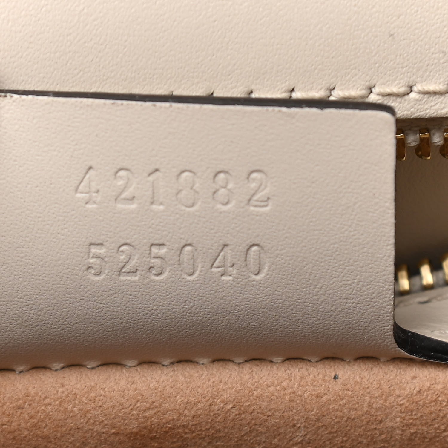 Gucci Calfskin Small Sylvie Shoulder Bag Off White 7 of 13