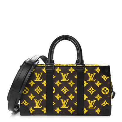 Louis Vuitton Monogram Tuffetage Speedy Trunk Jaune 1 of 9