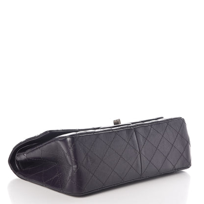 Chanel Aged Calfskin Quilted 2.55 Reissue 226 Flap Dark Purple 4 of 9