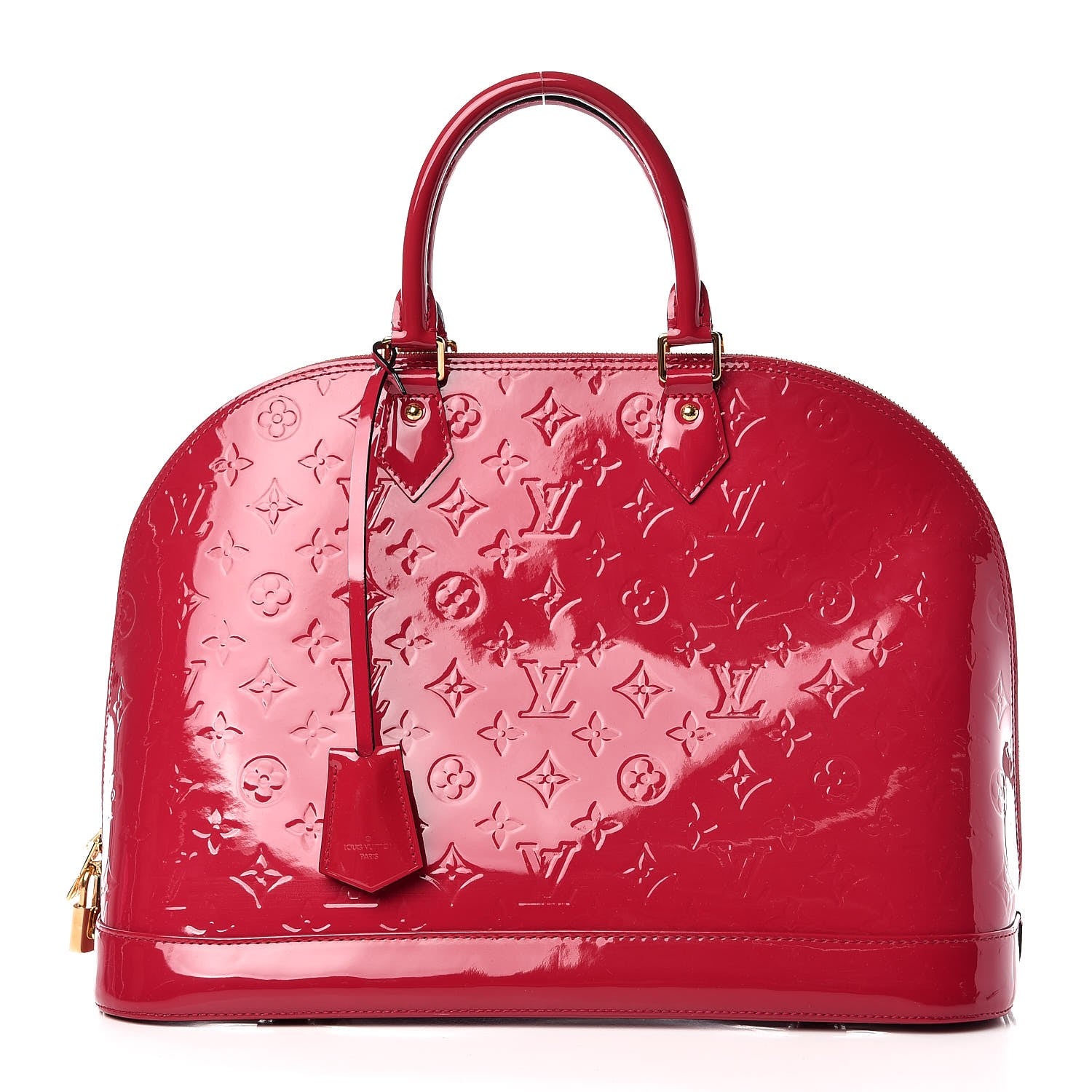Louis Vuitton Vernis Alma GM Rose Indien 1 of 9