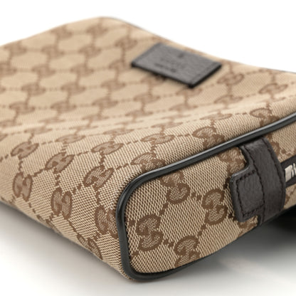 Gucci Monogram Belt Bag Dark Brown 10 of 10