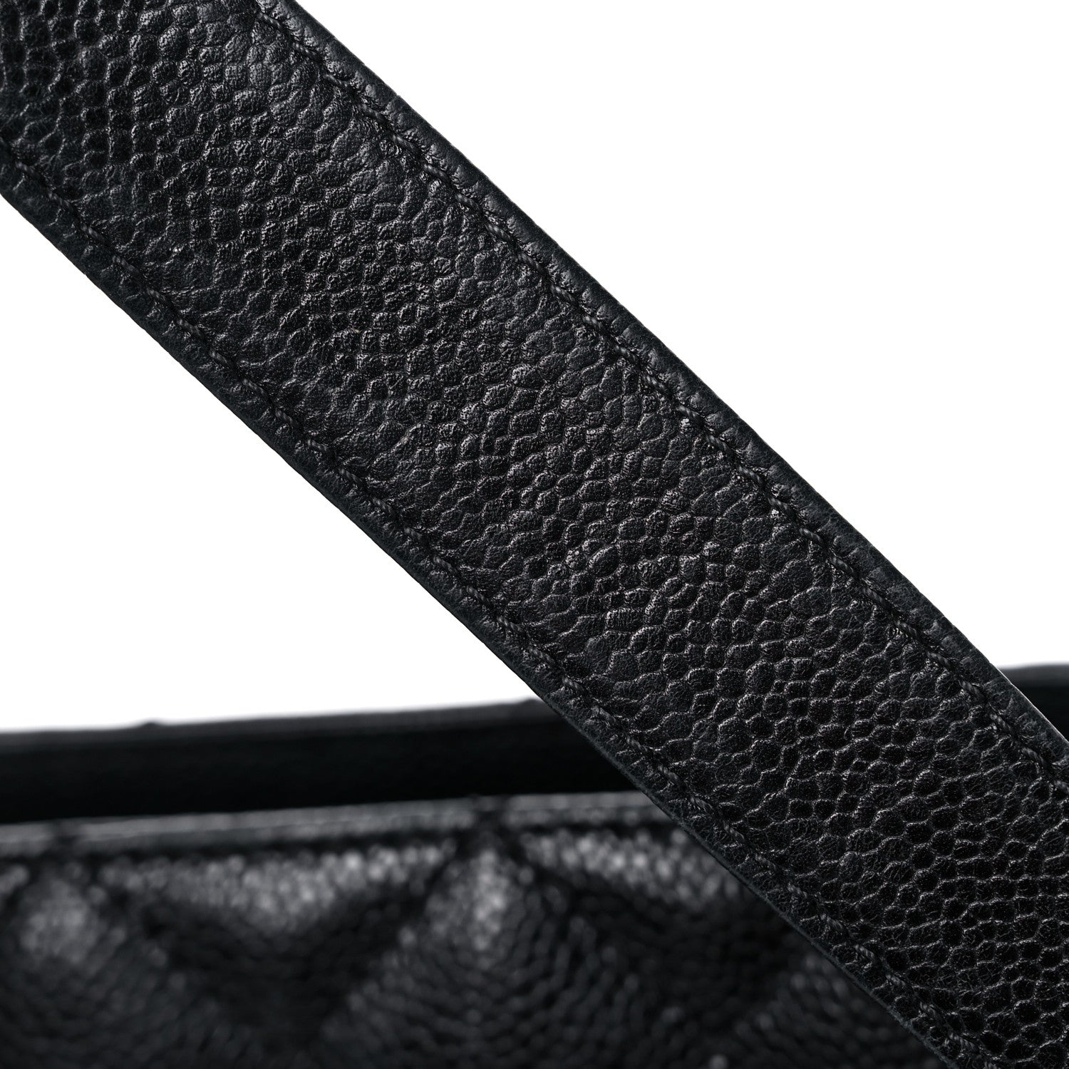 Chanel Caviar Quilted Grand Shopping Tote GST Black 23 of 23