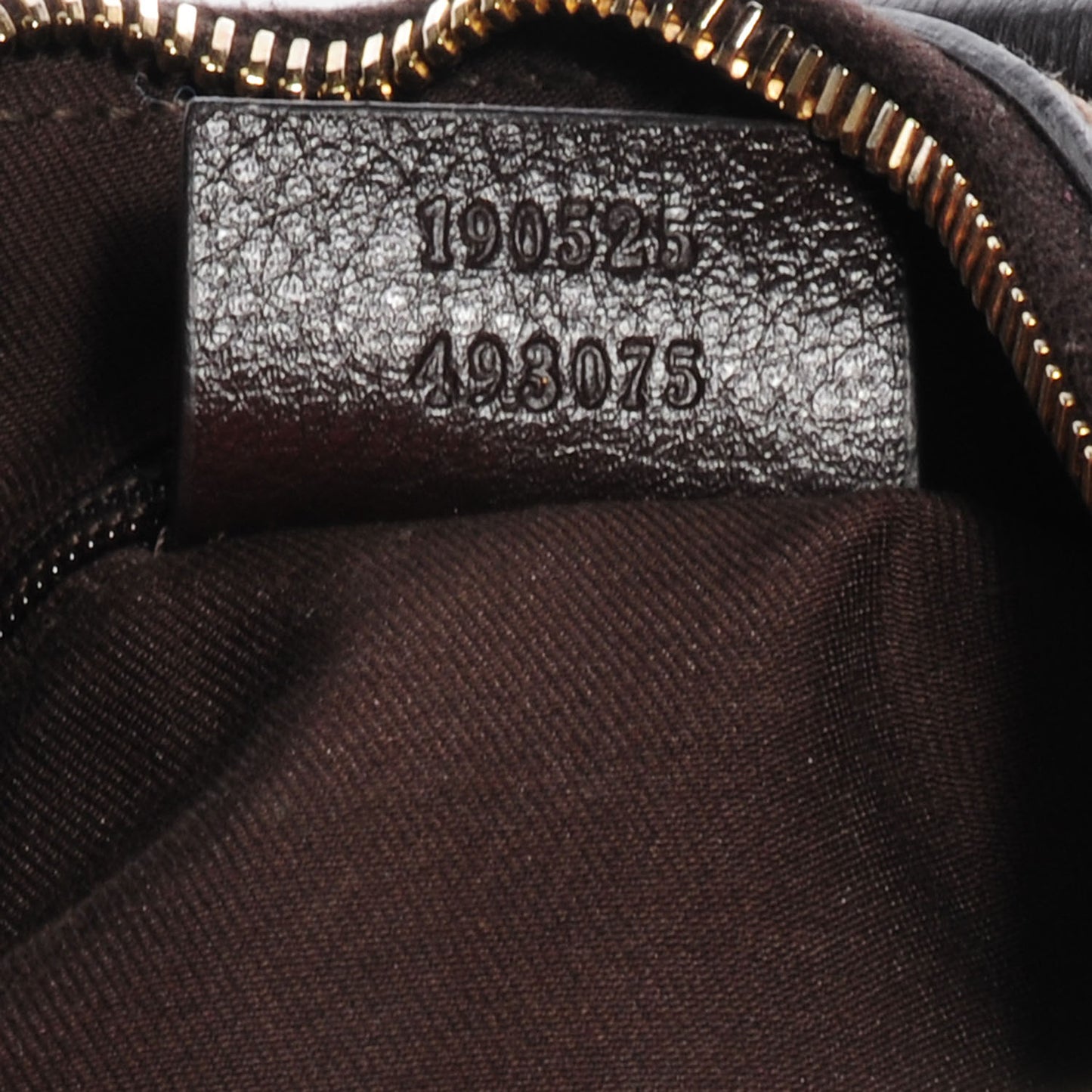 Monogram Small D Gold Hobo Brown