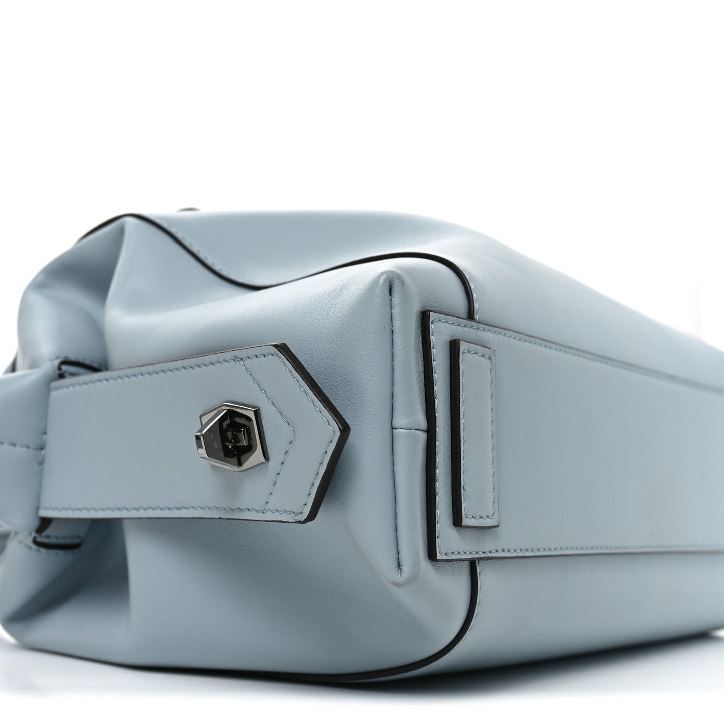 Calfskin Small Soft Antigona Ice Blue