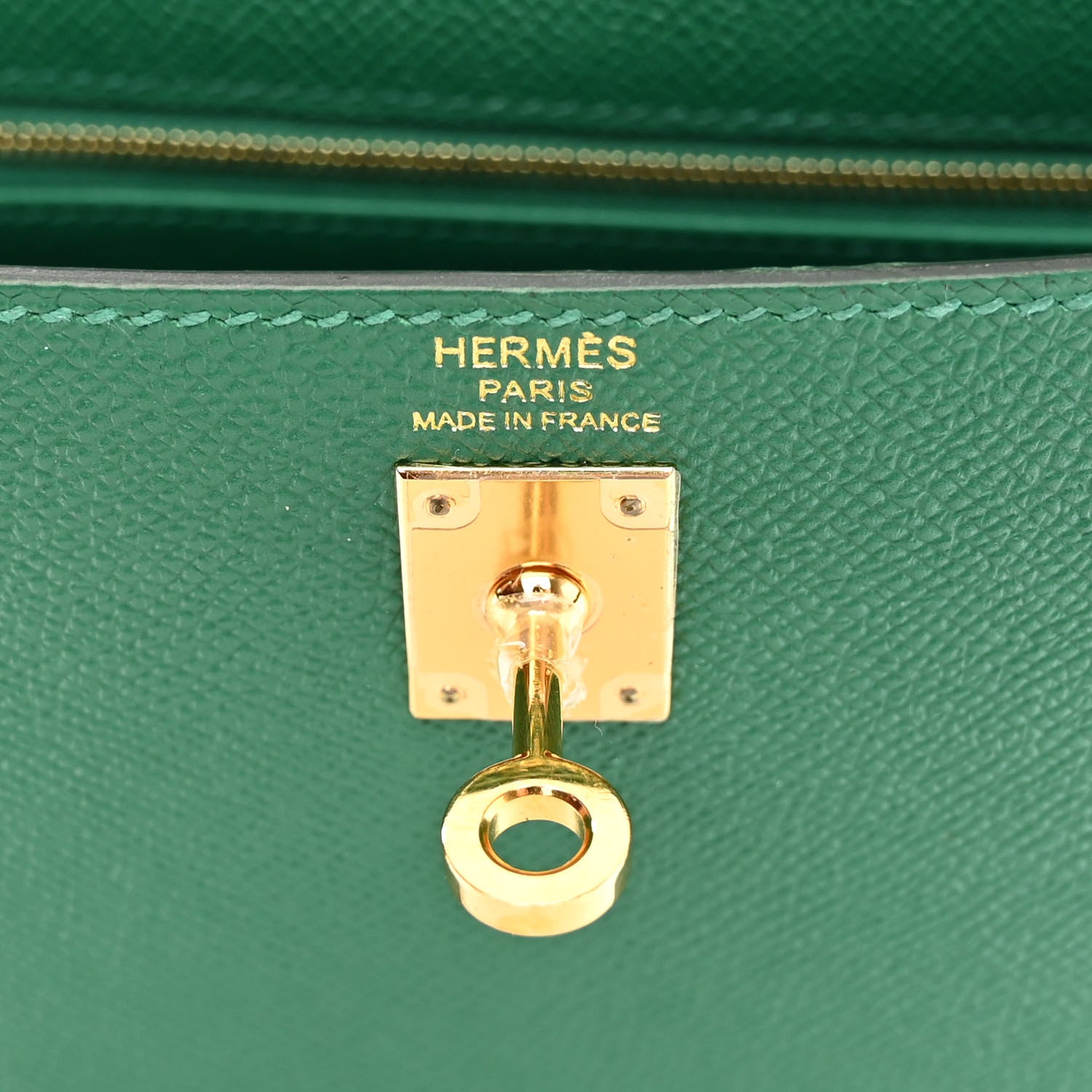 Hermes Epsom Kelly Sellier 25 Vert Vertigo 6 of 10