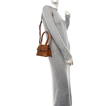 Jacquemus Smooth Calfskin Le Chiquito Boucle Moyen Brown 2 of 9