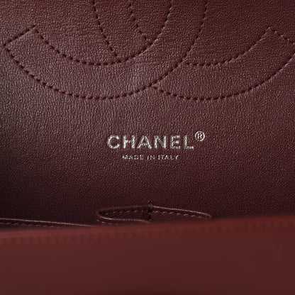 Chanel Lambskin Quilted Jumbo Double Flap Burgundy 8 of 10