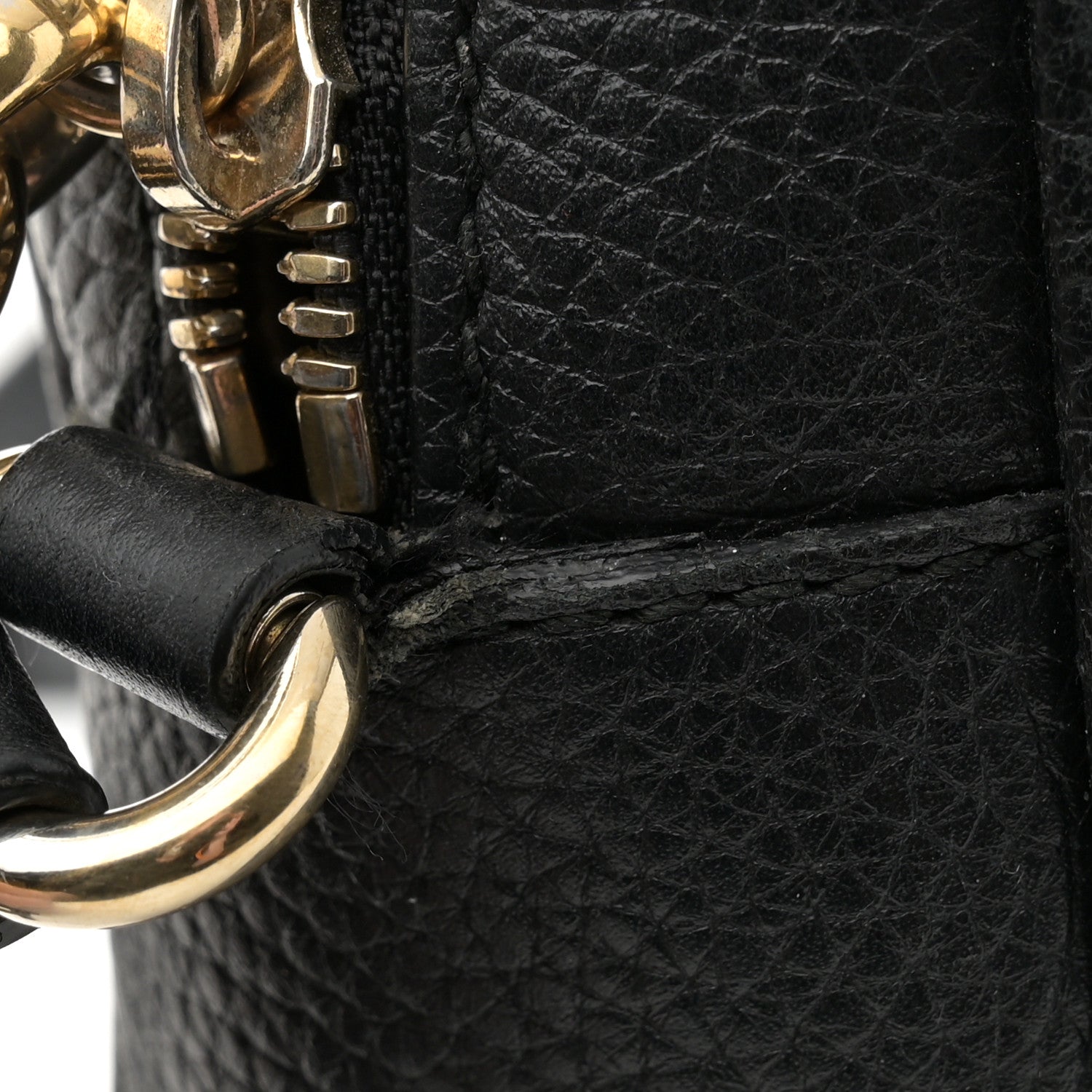 Gucci Pebbled Calfskin Small Soho Disco Bag Black 13 of 20