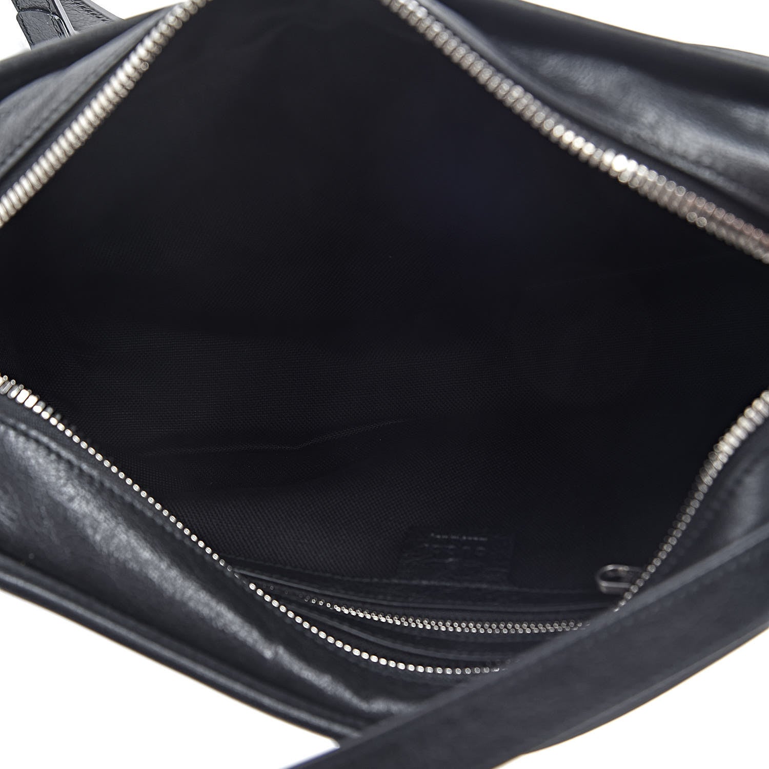 Gucci Fluffy Calfskin Morpheus Shoulder Bag Black 5 of 10