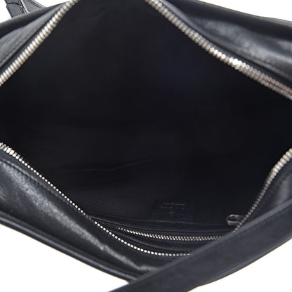 Gucci Fluffy Calfskin Morpheus Shoulder Bag Black 5 of 10