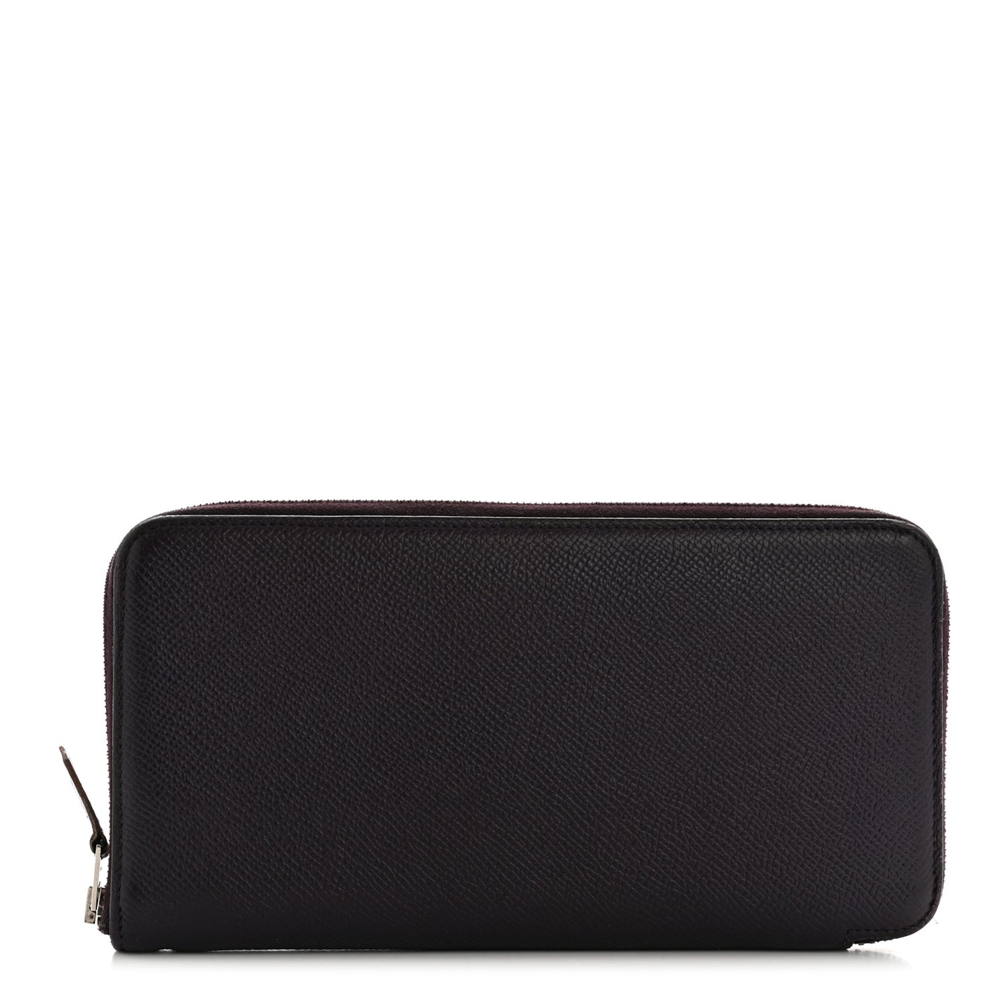 Epsom Silk'In Wallet Raisin