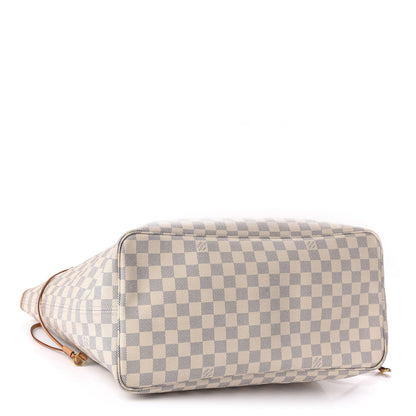 Louis Vuitton Damier Azur Neo Neverfull GM Rose Ballerine 4 of 14