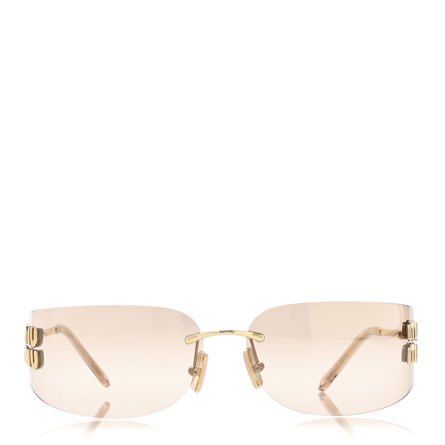 Metal Aube Sunglasses SMUA51 Gold