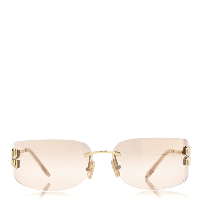 Miu Miu Metal Aube Sunglasses SMUA51 Gold 2 of 8