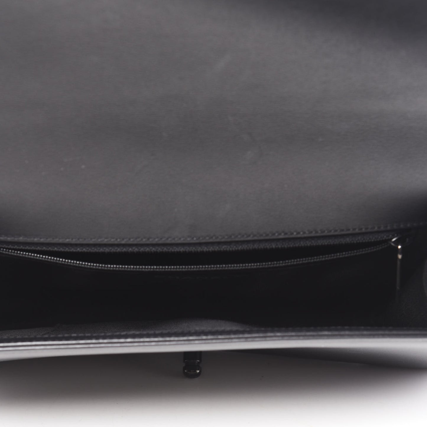 Calfskin Quilted New Medium Boy Flap So Black