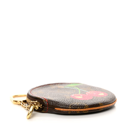 Louis Vuitton Monogram Cerises Round Coin Purse 4 of 8