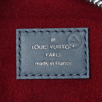 Louis Vuitton Lambskin Embossed Monogram Coussin PM Blue Glacier 6 of 8
