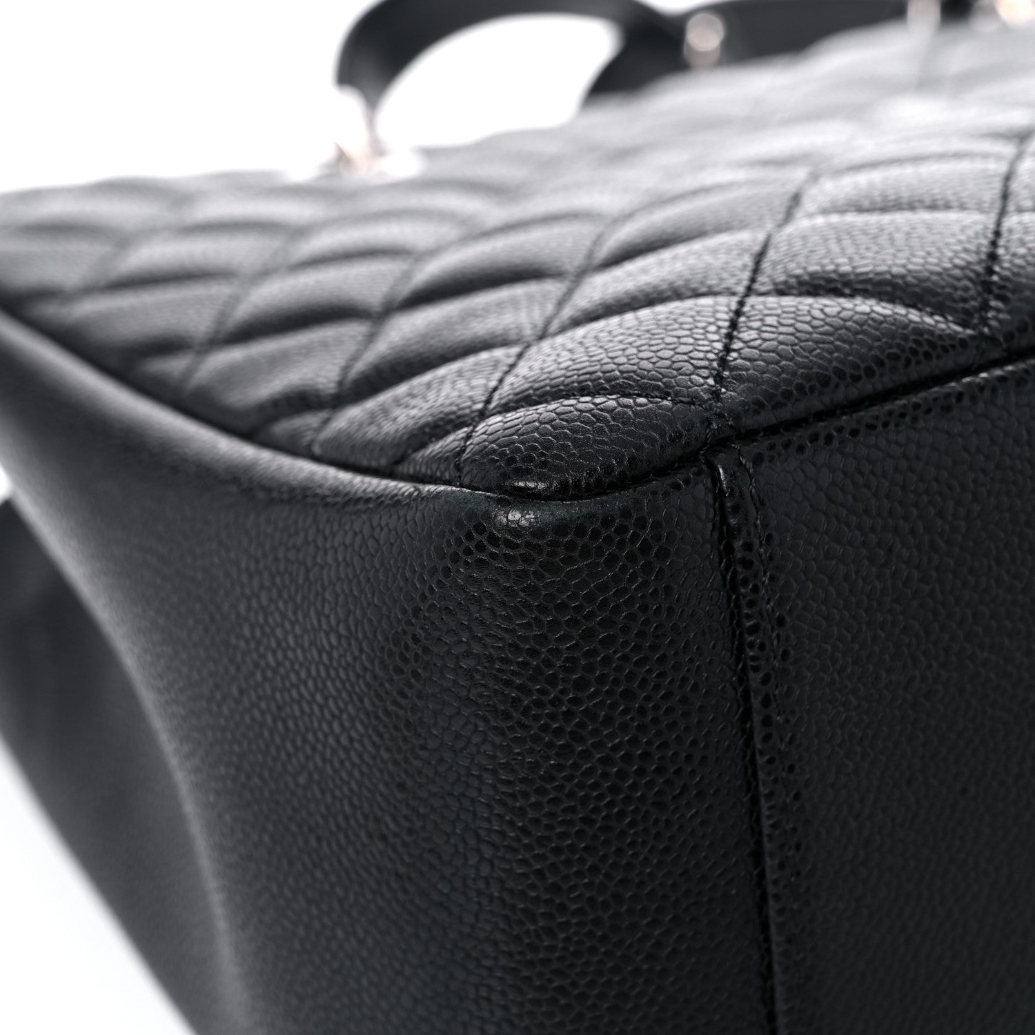 Chanel Caviar Quilted Grand Shopping Tote GST Black 8 of 18