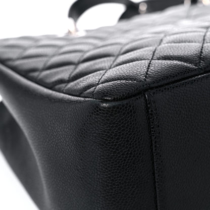 Chanel Caviar Quilted Grand Shopping Tote GST Black 8 of 18