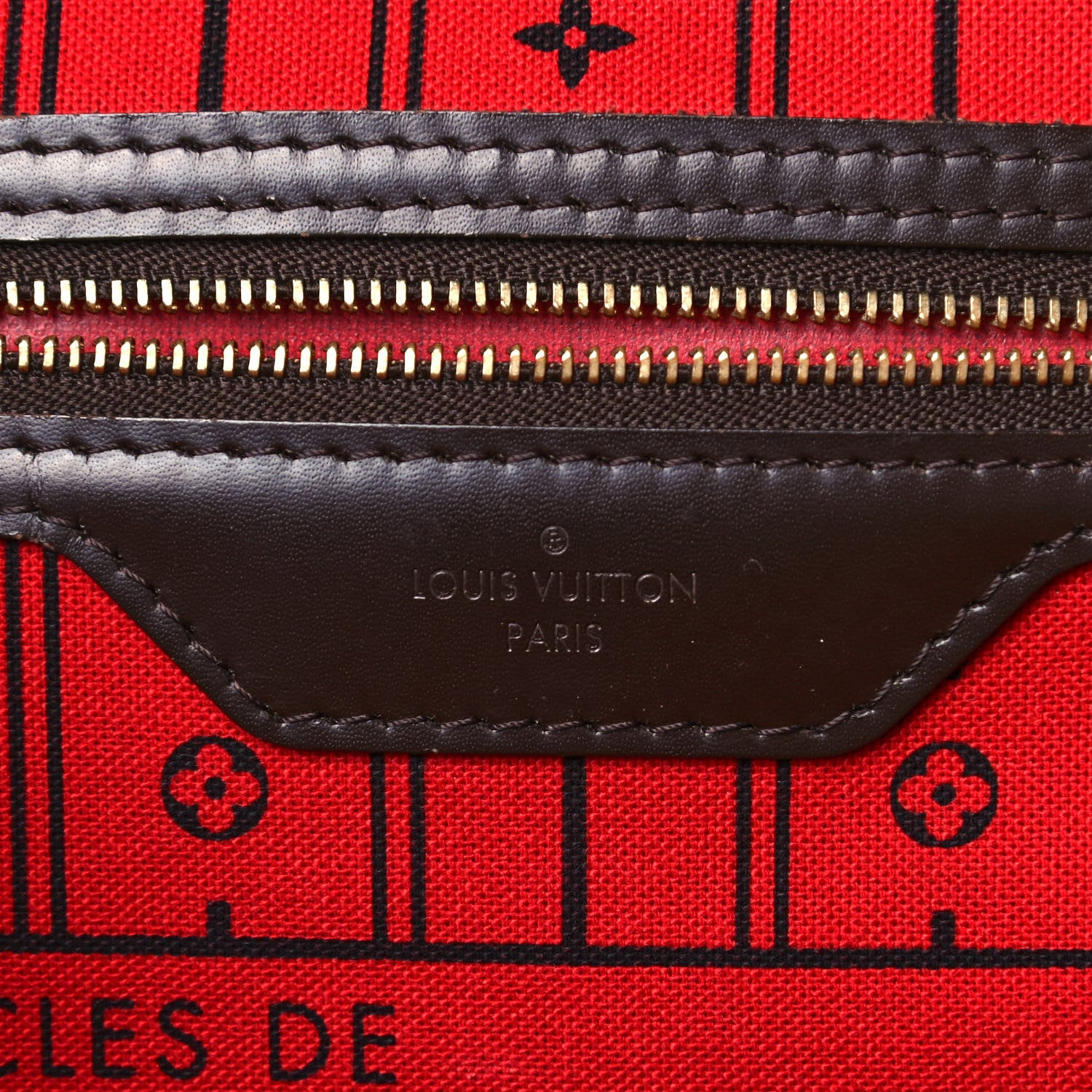 Louis Vuitton Damier Ebene Neverfull GM 6 of 13