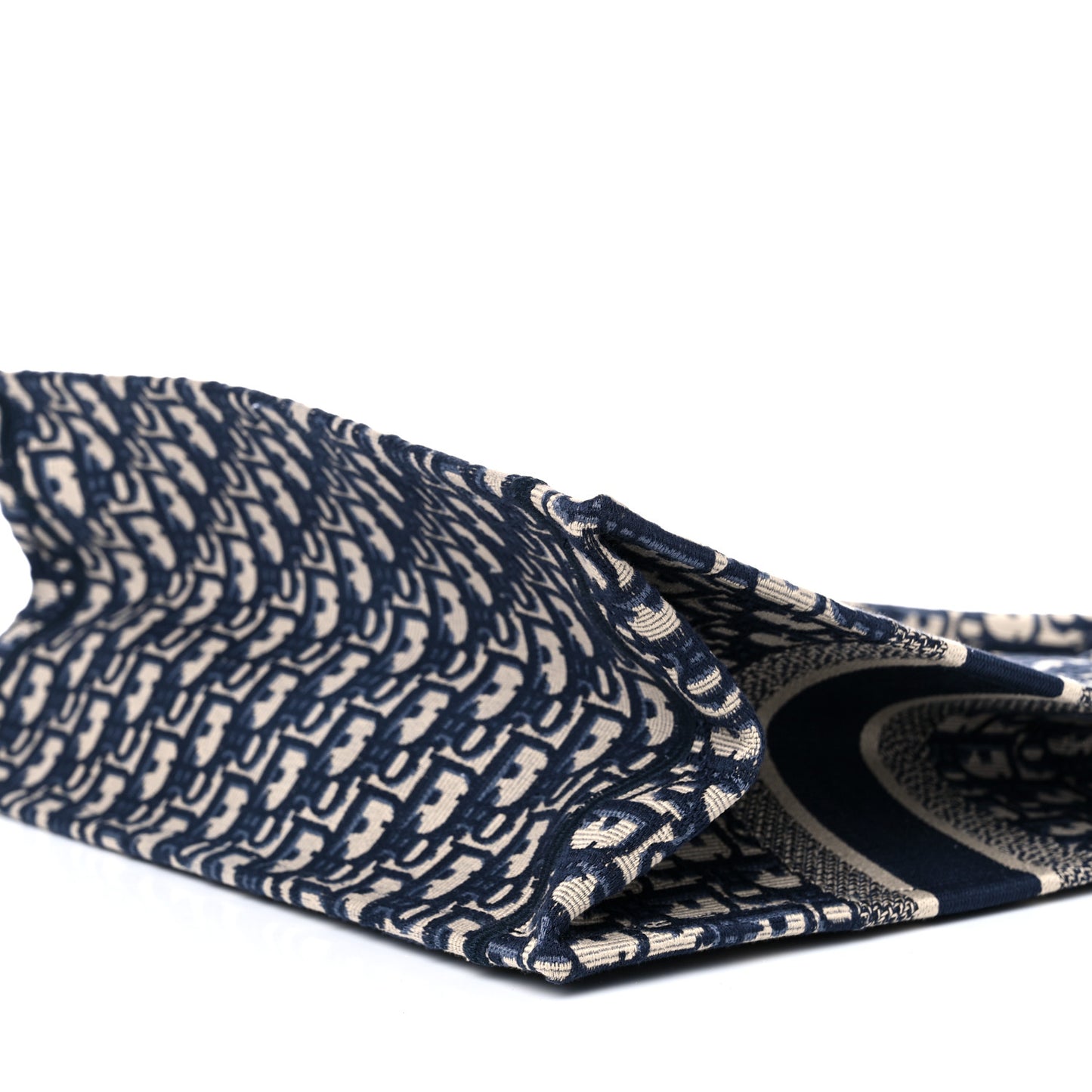 Oblique Medium Book Tote Blue Multicolor