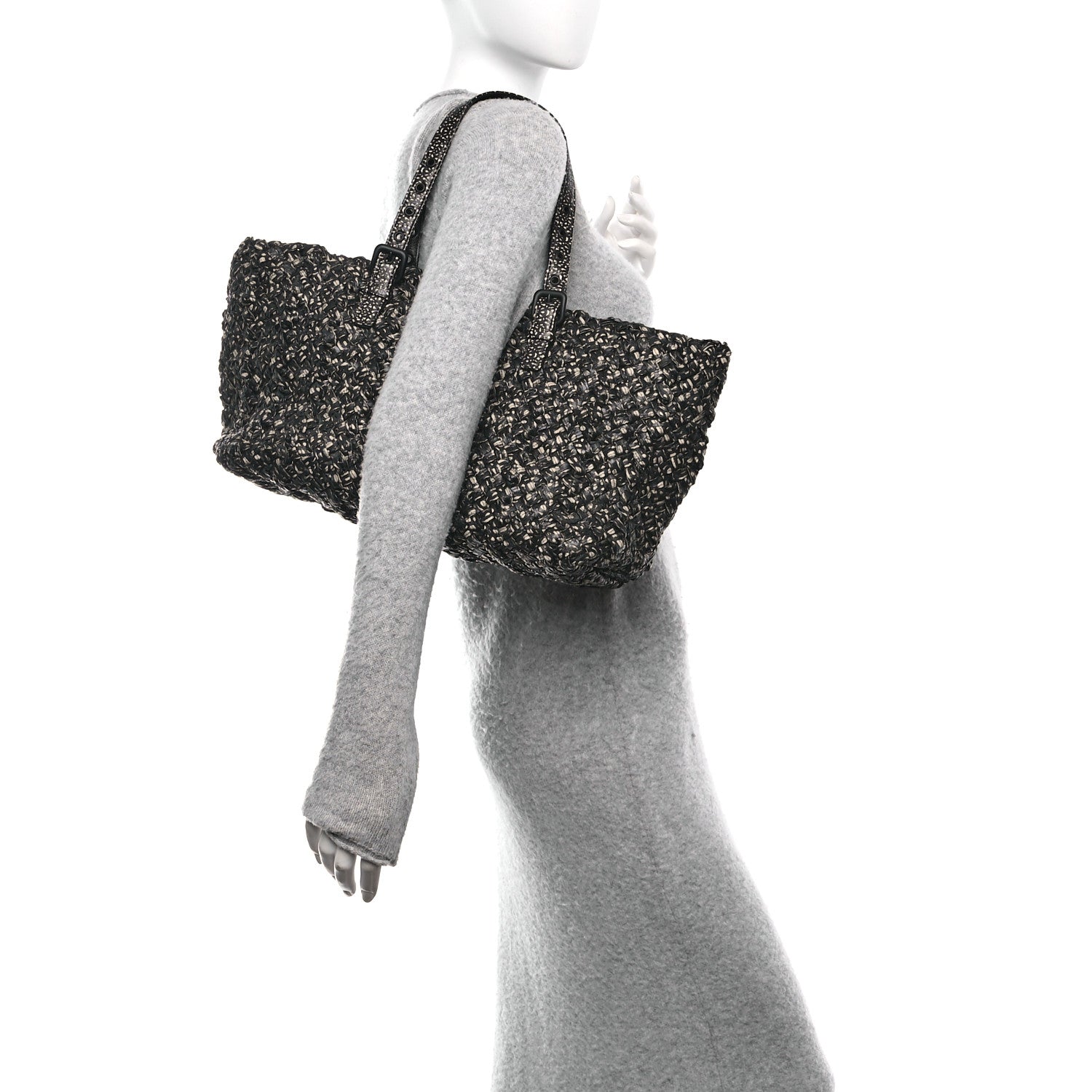 Bottega Veneta Nappa Nastri Medium Lido Tote Bag Tourmaline 3 of 11