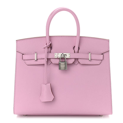 Hermes Epsom Birkin Sellier 25 Mauve Sylvestre 1 of 11