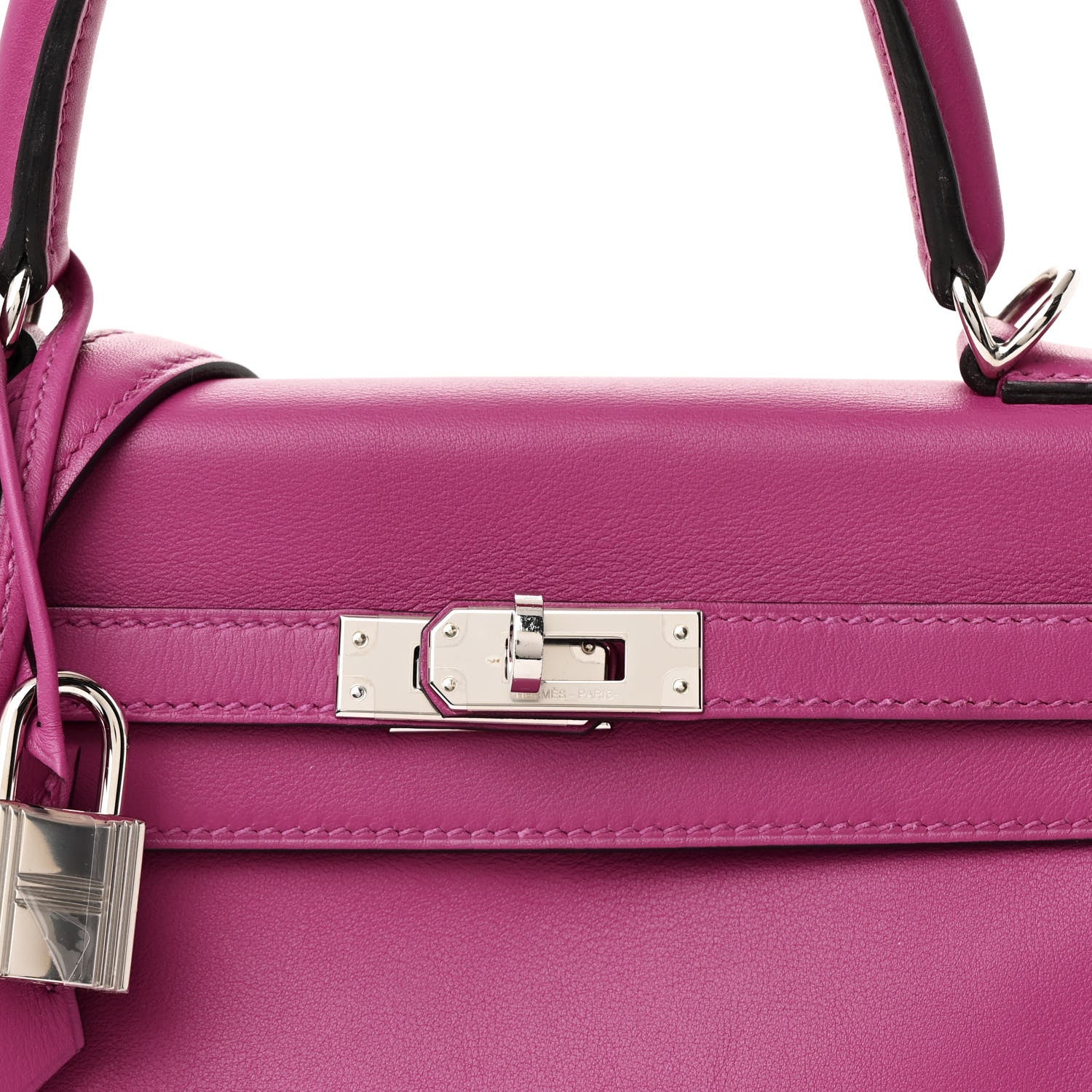 Hermes Swift Kelly Retourne 25 Rose Pourpre 8 of 11