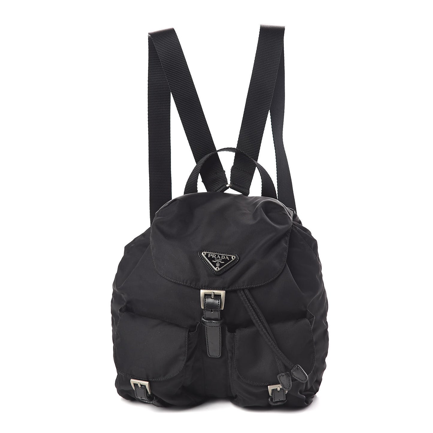Tessuto Nylon Vela Small Backpack Black