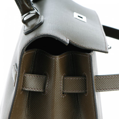 Hermes Grain d'H Kelly Sellier 35 Eucalyptus 17 of 26