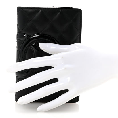 Chanel Calfskin Cambon Zipped Pocket Wallet Black 2 of 14