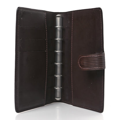 Louis Vuitton Epi Small Ring Agenda Cover Moka 5 of 10