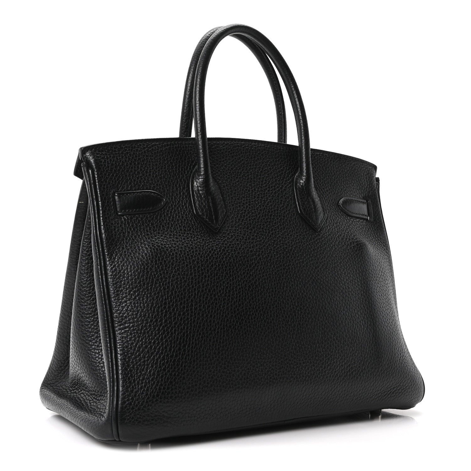 Hermes Taurillon Clemence Birkin 30 Black 3 of 10
