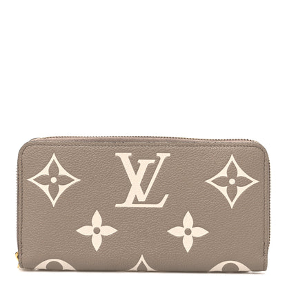 Louis Vuitton Empreinte Monogram Giant Zippy Wallet Tourterelle Creme 1 of 6