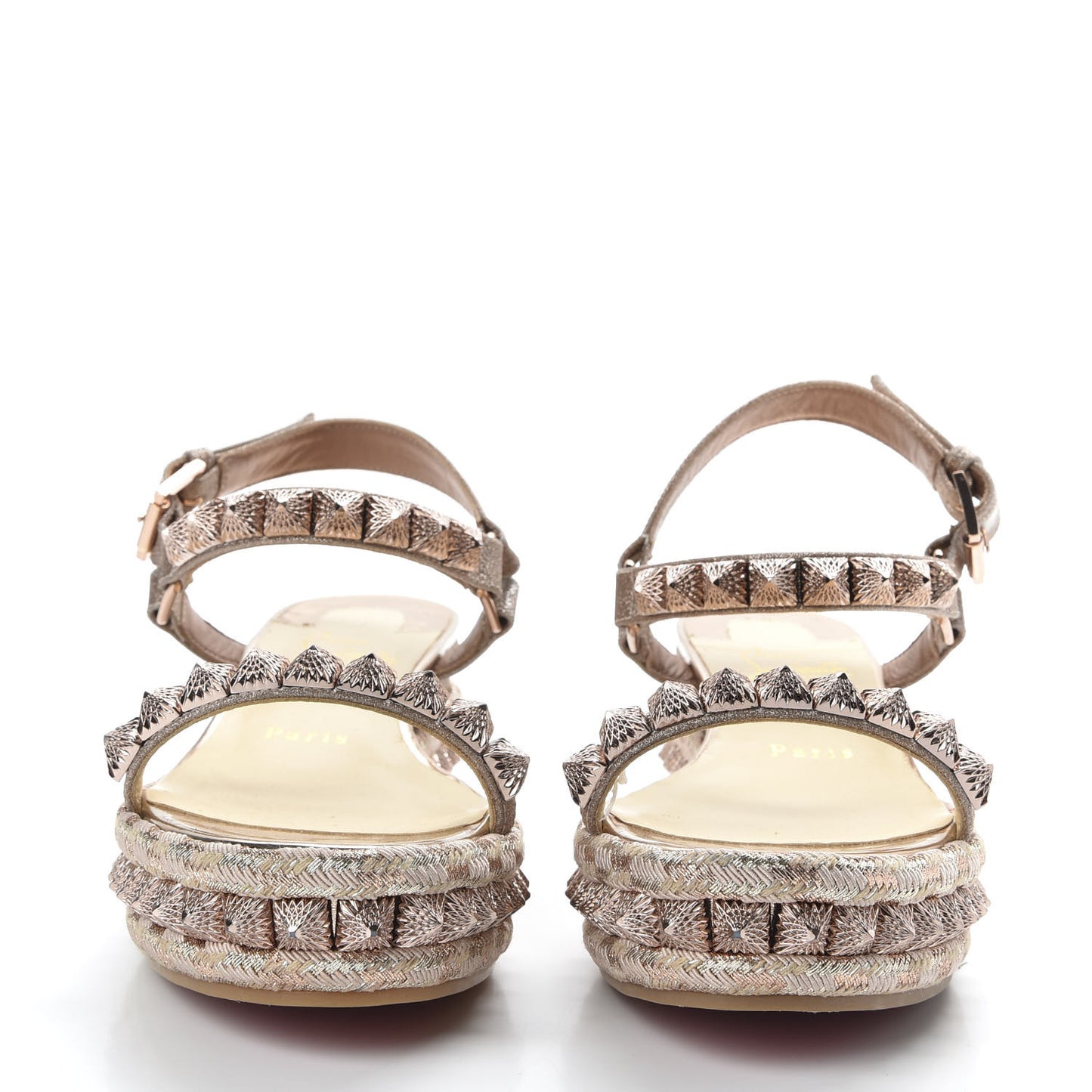 Glitter Mini Specchio Vintage Pyraclou 60 Platform Sandals 36 Courtisane