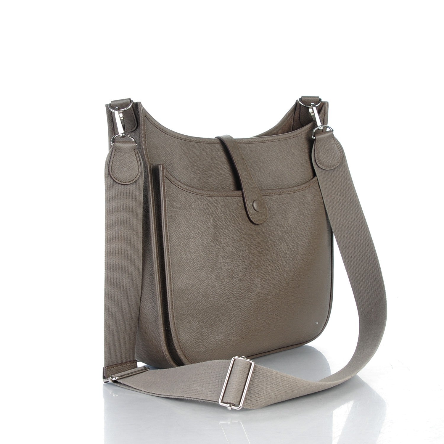 Hermes Epsom Evelyne III GM Etain 3 of 9