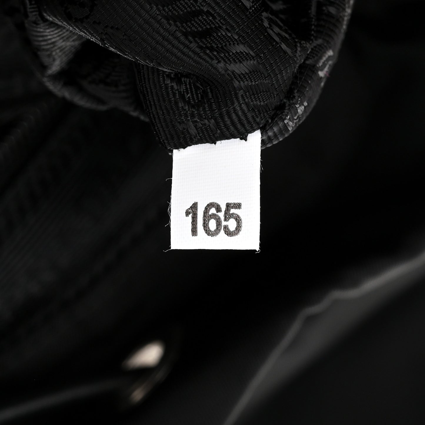 Tessuto Nylon Saffiano Vela Backpack Black