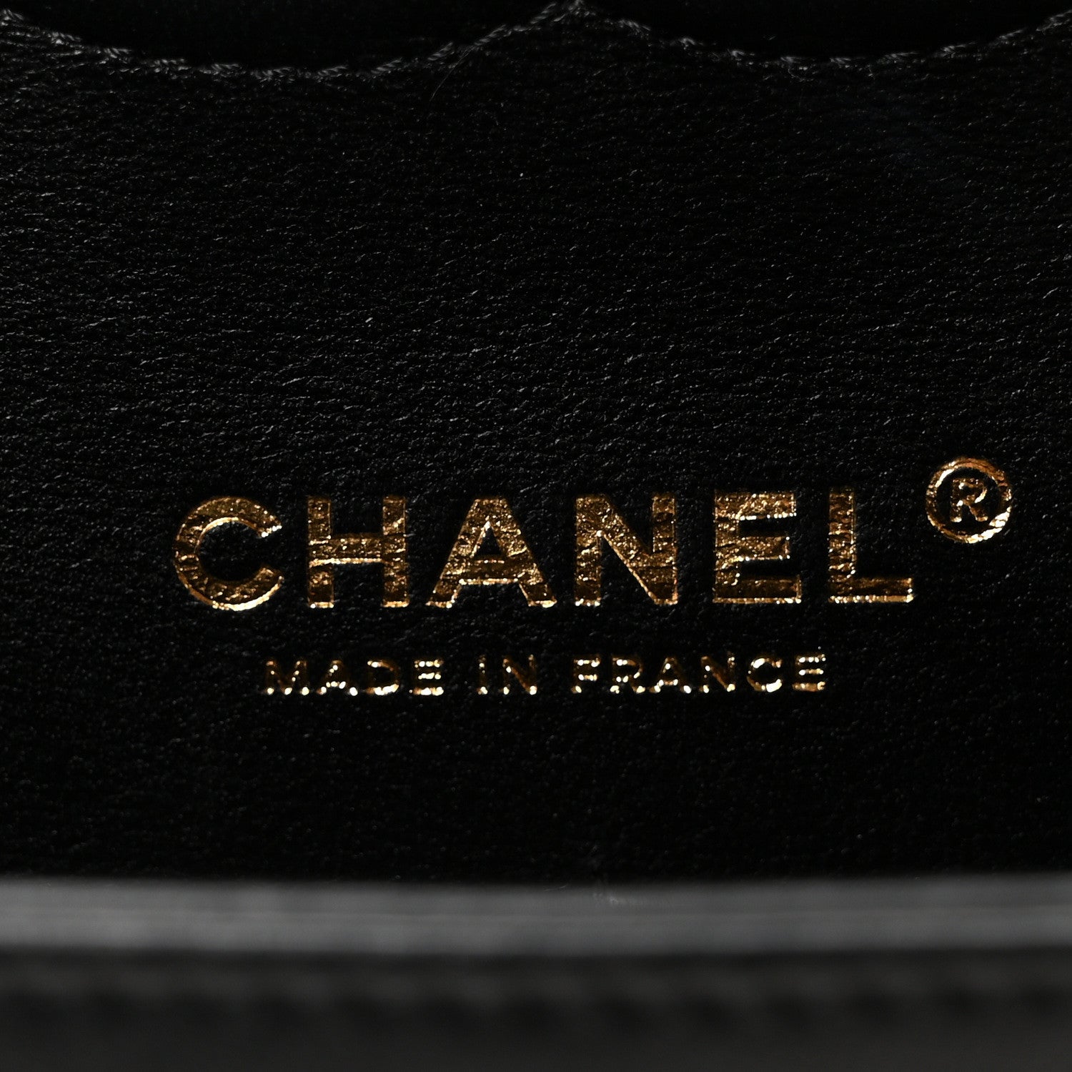 Chanel Lambskin Quilted Medium Double Flap Black White 6 of 11
