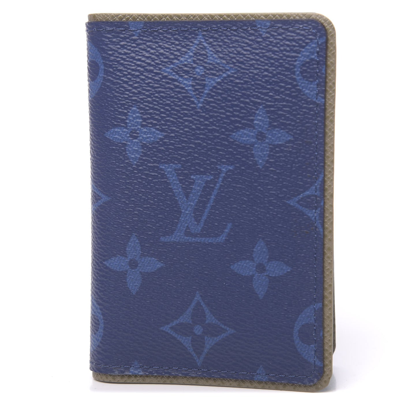Monogram Pocket Organizer Pacific Blue