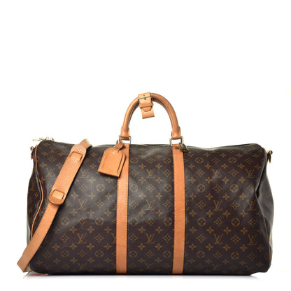Louis Vuitton Monogram Keepall Bandouliere 55 1 of 8