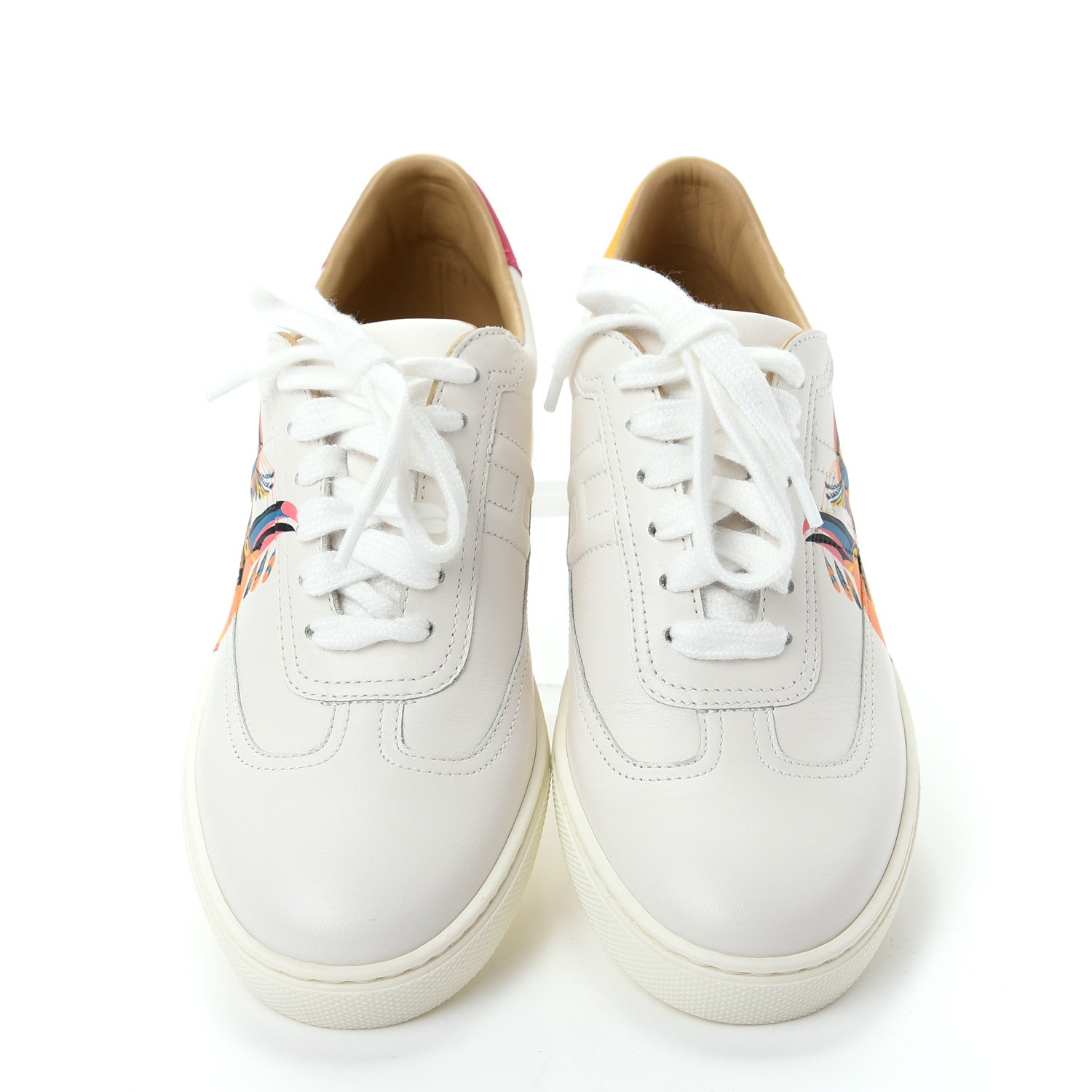 Hermes Swift Quicker Sneakers 36 Rose Multicolor 5 of 11
