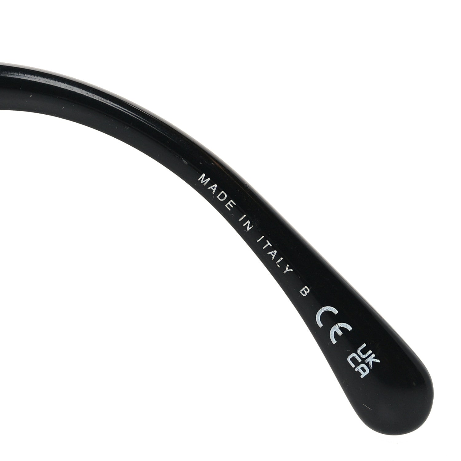 Chanel Acetate Strass Square Sunglasses 5422-B-A Black White 5 of 7