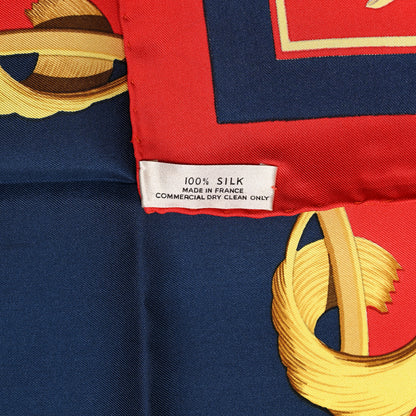 Hermes Silk Couronnes Crown Scarf 90 3 of 3