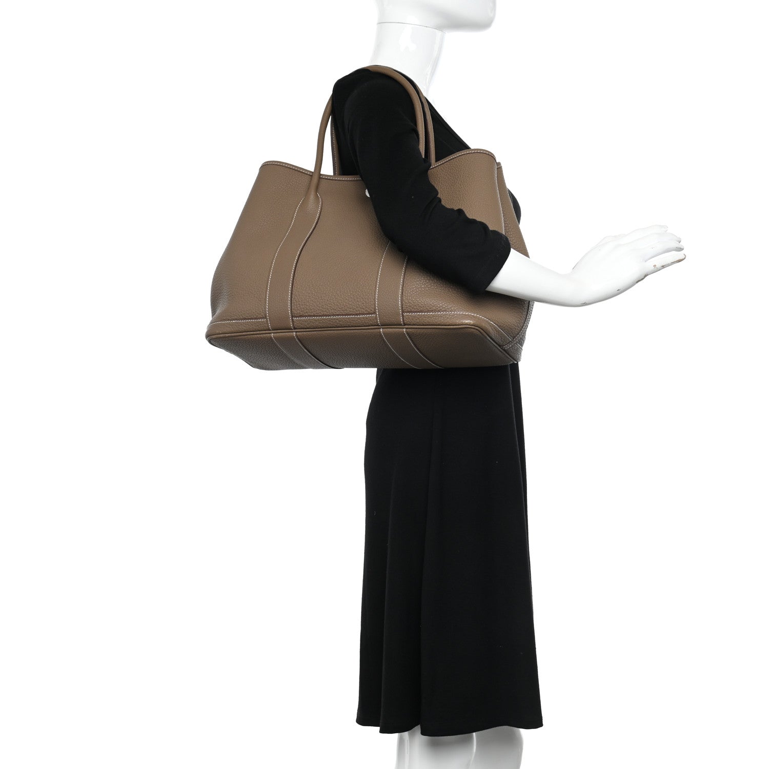 Hermes Negonda Garden Party 36 MM Etoupe 2 of 13