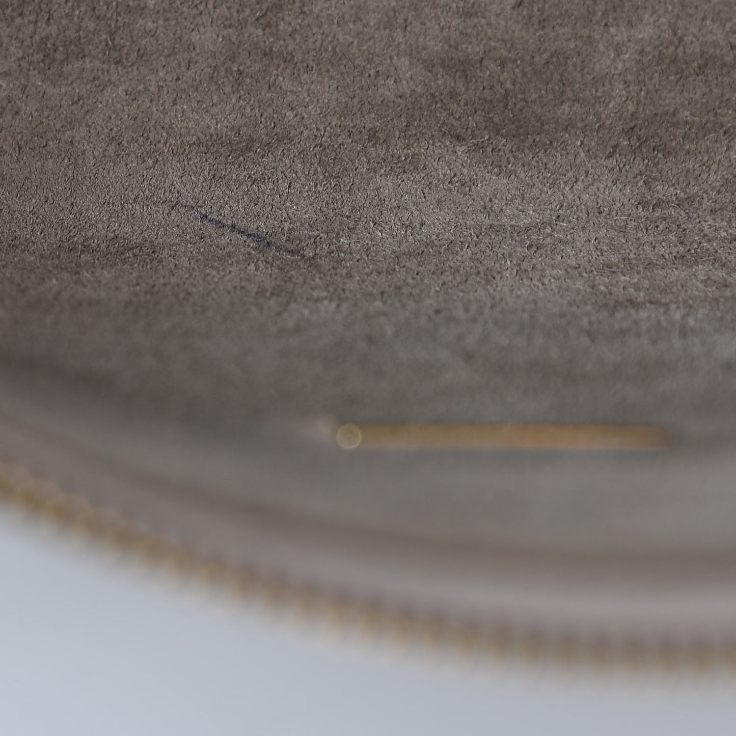 Grained Calfskin Mini Belt Bag Light Taupe