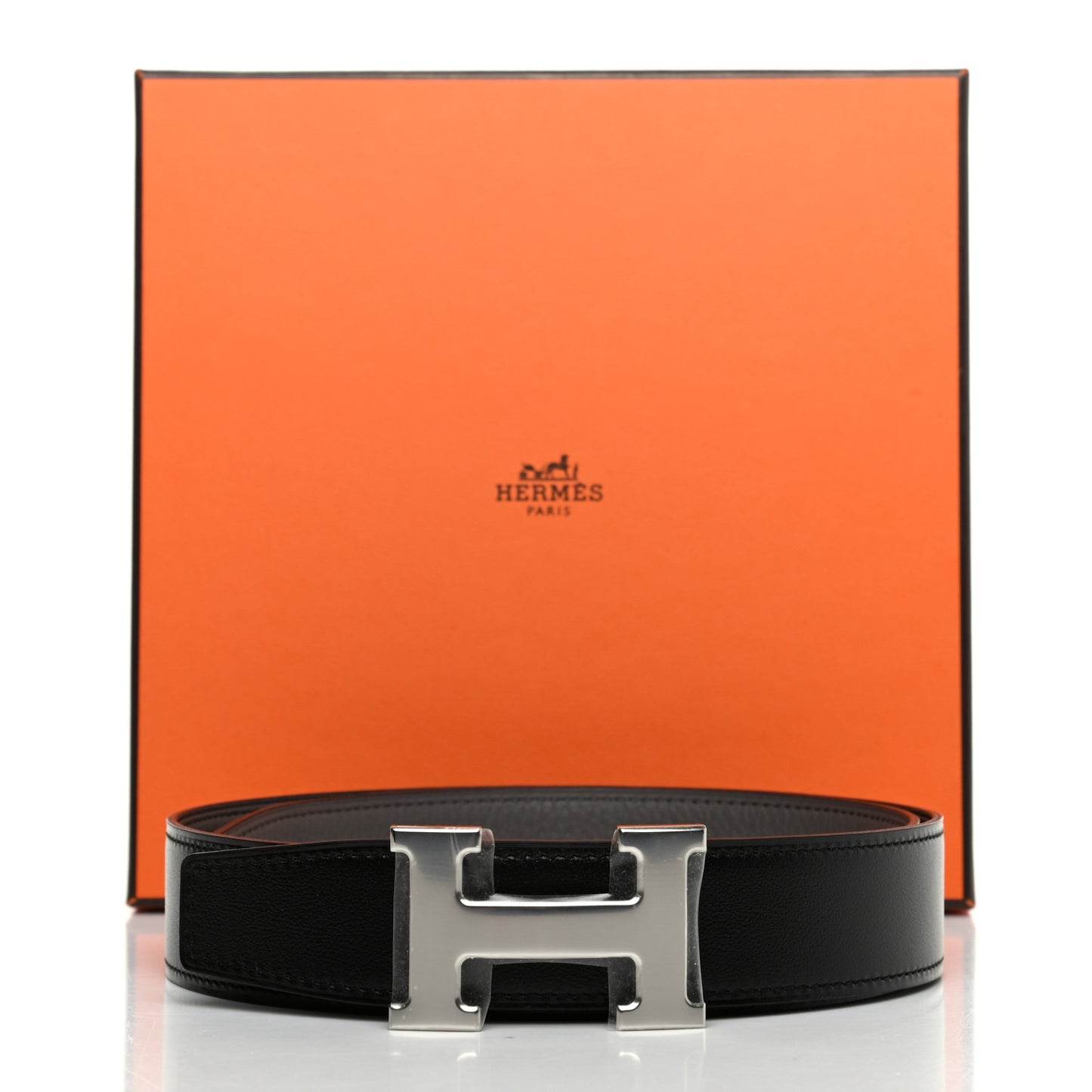 Togo 32mm H Belt 75 Black Etain