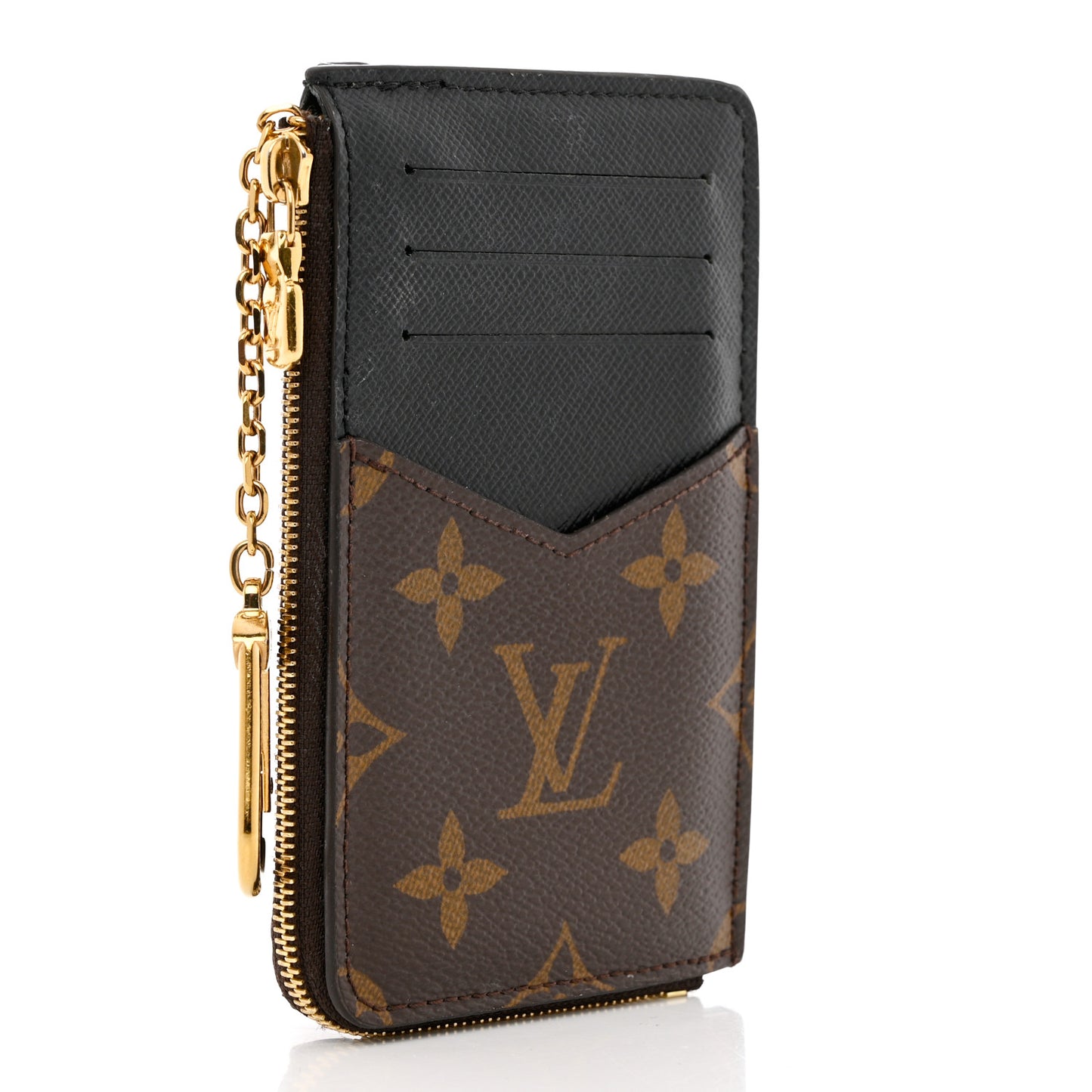 Monogram Recto Verso Card Holder Black