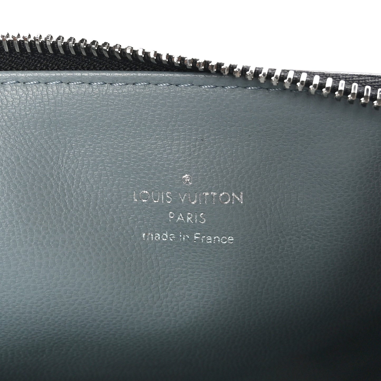Lambskin Embossed Monogram LV Ski Coussin PM Black Multicolor