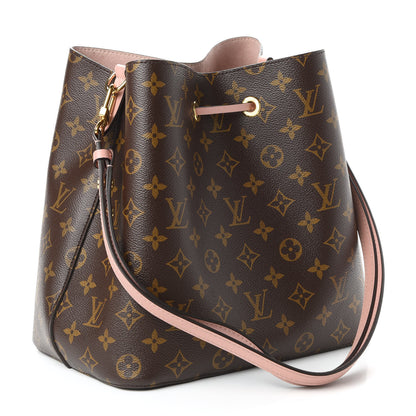 Louis Vuitton Monogram Neonoe MM Rose Poudre 3 of 9